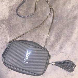 Authentic LOU MINI BAG IN QUILTED GRAIN DE POUDRE EMBOSSED LEATHER (no dustbag)